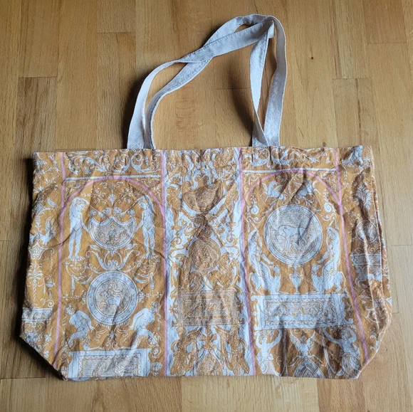 Sezane Italia Tote Bag Canvas Cotton - Picture 9 of 16